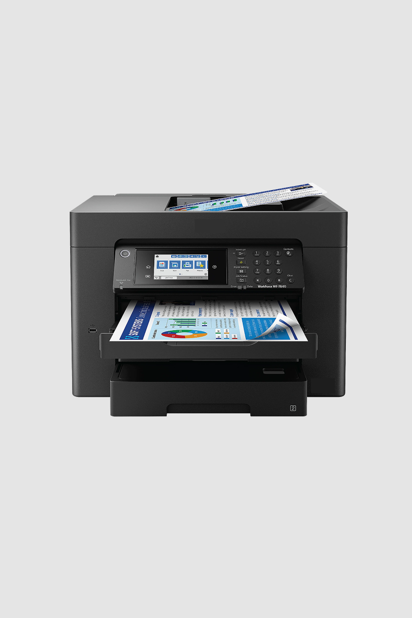 WorkForce® Pro WF-7840 Wide-Format Wireless Inkjet All-In-One Color Printer